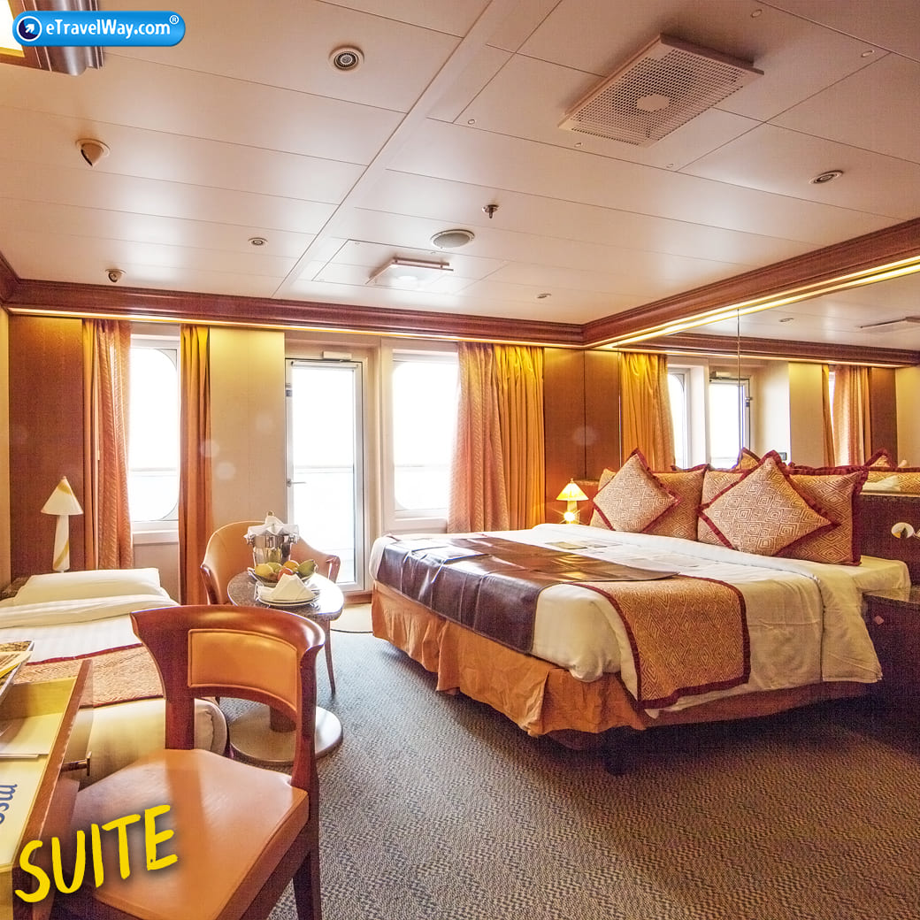 ห้องสวีท suite cabin คอสต้าเซรีน่า - Costa Serena